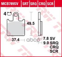    Trw Mcb789sv Kawasaki  "" TRW . MCB789SV 