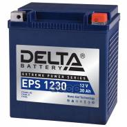  ! + 12V 30Ah 450A 166X130x175 Moto Agm Delta battery . EPS1230 