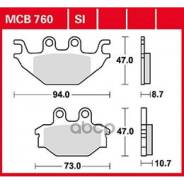     Yamaha: Yzf 125 08- TRW . MCB760 