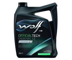   Officialtech 5W20 Ms-Fe 4L Ford Wss-M2c948-B, Jaguar-Land Rover Stjlr.03.5004, Acea A1, Acea B1, Acea C5, Api Sn Wolf 