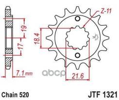   Jt Jtf1321.14 JT Sprockets . JTF132114 