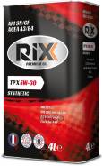  Rixx Tp X 5W-30 Sn/Cf A3/B4  4  RIXX 