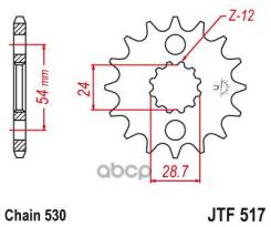   Jt Jtf517.17 JT Sprockets . JTF517.17 