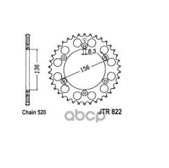   Jt Jtr822.47 6451115D40, 6451115D40000, 6451115D60, 6451115D60000, 6451140301, 6451140301000, 6451141131, 6451141131000, 6451141521, 6451141521000 JT Sprockets . JTR822.47 