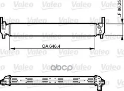 �������� [86x648x56mm] Valeo ���. 735310 ����
