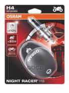  H4 12V 60/55W Moto Night Racer +110% P43t,  2 . Osram . 64193NR1-02B 