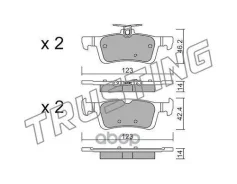 ������. ������. ������� Ford Fiesta VIII 1.0 Ecoboost, 1.5 TDCi 2017- R Trusting ���. 10021 �-� ����