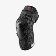  100% Surpass Knee Guards (Grey Heather/Black, 2020),  S 