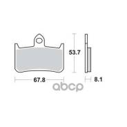 .   67,8X53,7X8,1 Moto Honda TRW . MCB593SRQ 