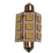     Grey, 2  Goldenship GS10530 10-30V 2W Festoon 9 SMD 5050 