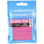    Pink, 2  Cresta 4714-905 Spaghetti Worms 