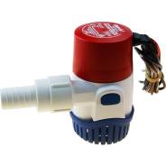     White / Blue / Red 102 x 60 mm Rule pumps RU25S24 500 GPH 12V 