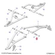  SCR-HXFL M12*1.5*65 10.9 ZOD Polaris 7520477  