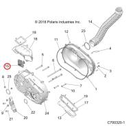  BRKT-Screen BELT Polaris 5266524  