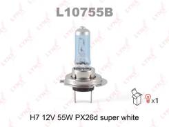  H7 12V 55W PX26D Super White L10755B LYNXauto 