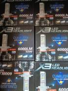   X3 LED H4 6000K 50W ( ) 