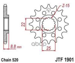   Jt Jtf1901.13sc  JT Sprockets . JTF1901.13SC 