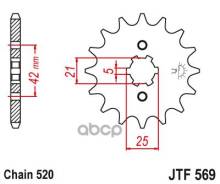   569.13 JT Sprockets . JTF56913 