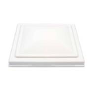    White 35.6 x 35.6 cm Armada by camco 17-40155 Ventline 40155 