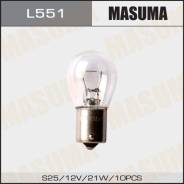  P21W (BA15s, S25) 12V 21W  Masuma [L551] 