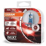  H4 12V 60/55W+150% Night Breaker Laser (BOX2) Osram 64193Nlhcb 