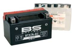  Bs Agm, 12, 6  105 A 150X87x93,  ( +/- ), (Ytx7a-Bs) BS Battery . 300619 _Btx7a-Bs 