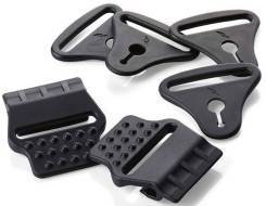   POD KX 2.0 Strap Clip & Loop Set Black KP341-001-NS 