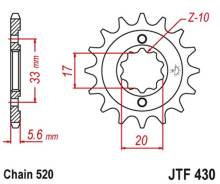   JT sprockets JTF430.13 