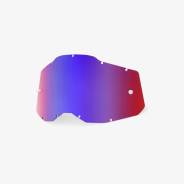  100% RC2/AC2/ST2 Replacement Lens Mirror Red/Blue (51008-254-01) 