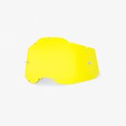  100% RC2/AC2/ST2 Replacement Lens Yellow (51008-108-01) 