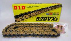  DID520VX3 Gold X-Ring 120  