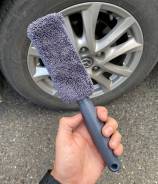 Щетка из микрофибры для мытья литых дисков автомобиля фото