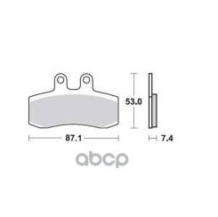  . . 87.0 X 53.0 X 7.5 Mm Moto Aprilia / Mz TRW . MCB652 