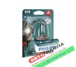    - Philips H4 12V 60/55W X-tremeVision Moto +100% P43t-38 12342XVBW,  