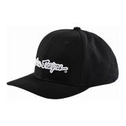  Troy Lee Designs Snapback Hat Signature Black/White (766565000) 