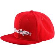  Troy Lee Designs Snapback Hat Signature Red/White (750565030) 