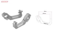     ZETA Armor Long U-Clamp Kit for 1-1/8" 28.6 