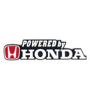  Powered by Honda.  
