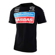  Troy Lee Designs Tee GasGas Team Black M, 701599003 