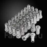   Z-Wheel Aluminum Nipple P3 36pcs Silver W31-P3368H 