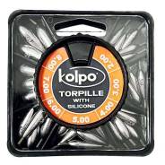    Square Box Silver 2-3-4-5-6-7-8 g Kolpo 1562006 Torpille 