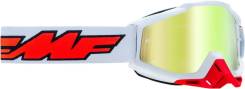  FMF Powerbomb Rocket White - Mirror True Gold Lens F-50037-00004 