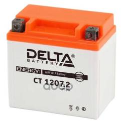  ()  1207.2 7 (12) (-/+) / Agm 11470108 Delta battery .  1207.2 