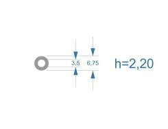     Denso CR 6,75*3,5 (h=2.20) 