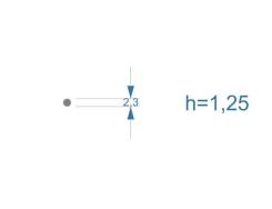     Bosch CR D=2.3 (h=1.25) 