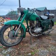 Самодельный трицикл собран из Советских мотоциклов