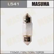   Masuma 12v 10W T10x31 SV8.5 (.10) Masuma L541 