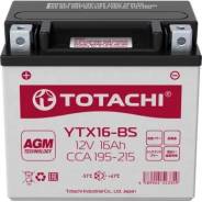    Totachi AGM YTX16-BS, R, 16 , CCA 215A, 150*87*161 Totachi 90016 