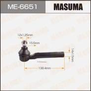    Masuma Subaru Forester, XV / SF#, SG#, SH#, SJ#, SK#, GP#, GT# 95- ME-6651 