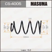 ������� �������� CS-4005 front Mazda 3 9-13 Masuma, �������� ����